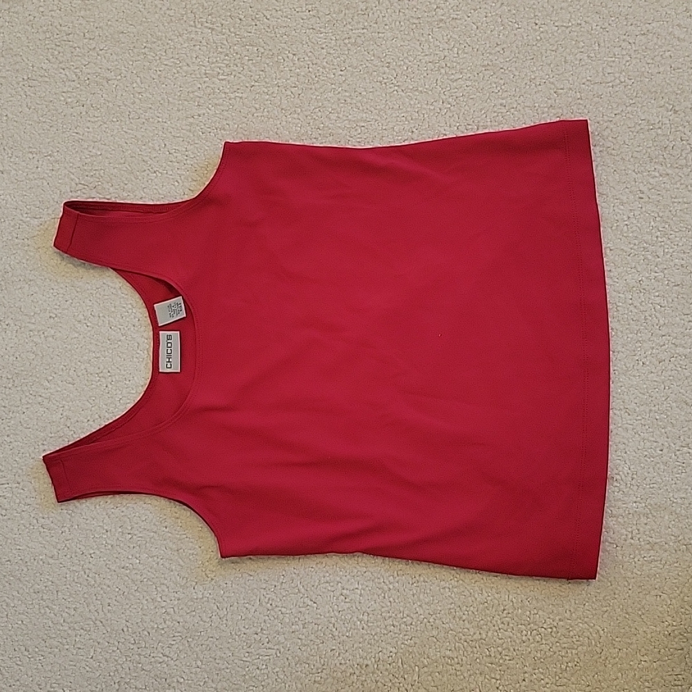 COPY - Red tank top camisole from Chico size 0